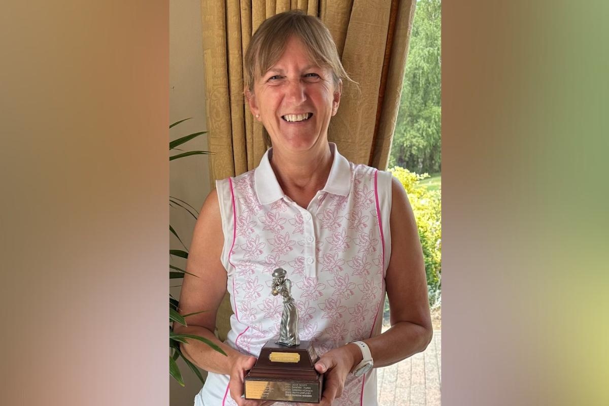 Romanby Golf Club B Team celebrate victory over Ripon Ladies