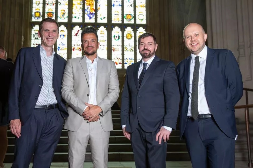Celebrity Peter Andre and Derby charity teaming up on children's social media issues