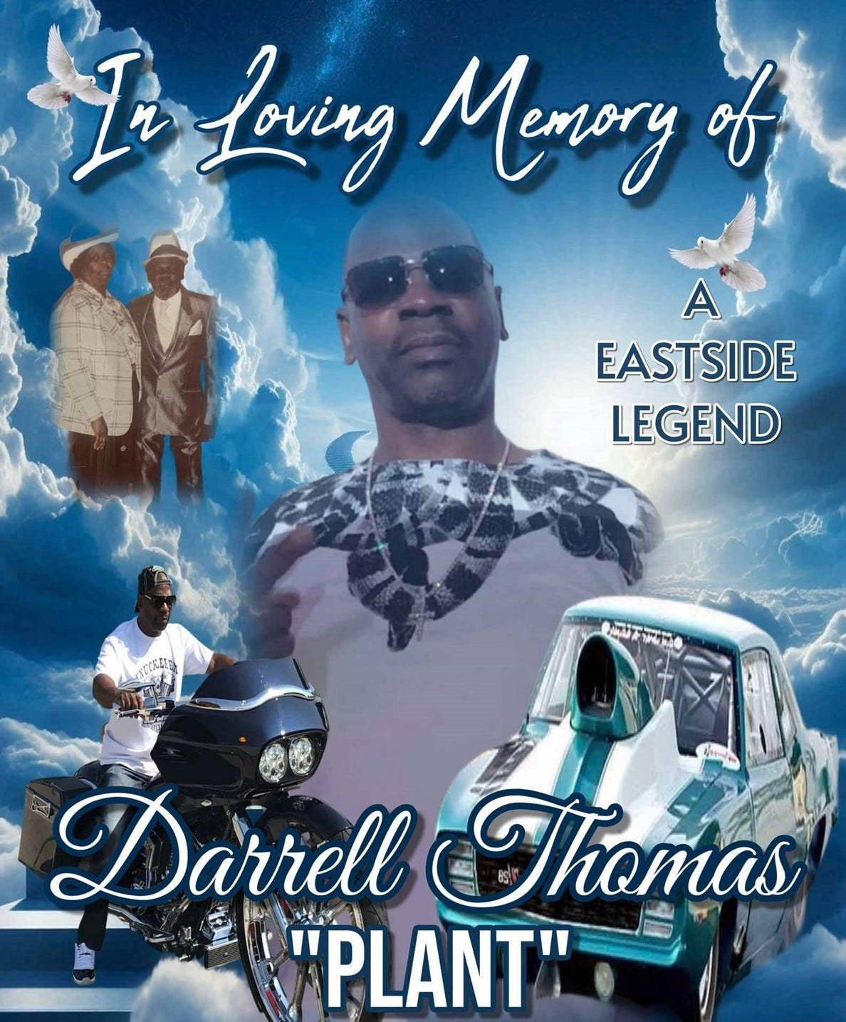 Money falls from the sky to honor Eastside Detroit man
