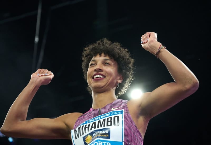 Mihambo wins in first long jump take off zone trial