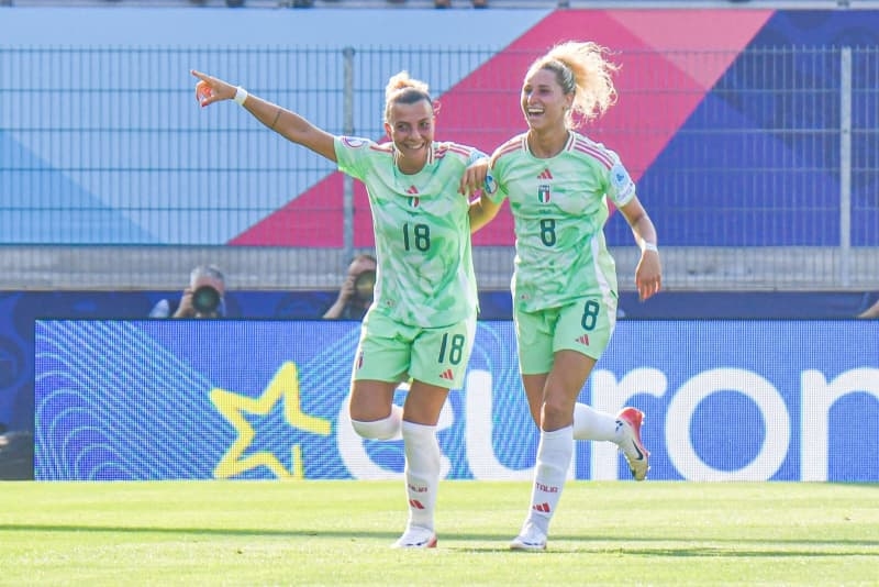 Italy beat Belgium 1-0 in Group B opener at women's Euros