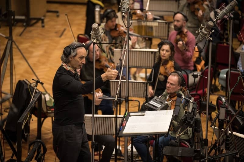 Recording the latest 'Jurassic World' brings dinosaurs to Abbey Road