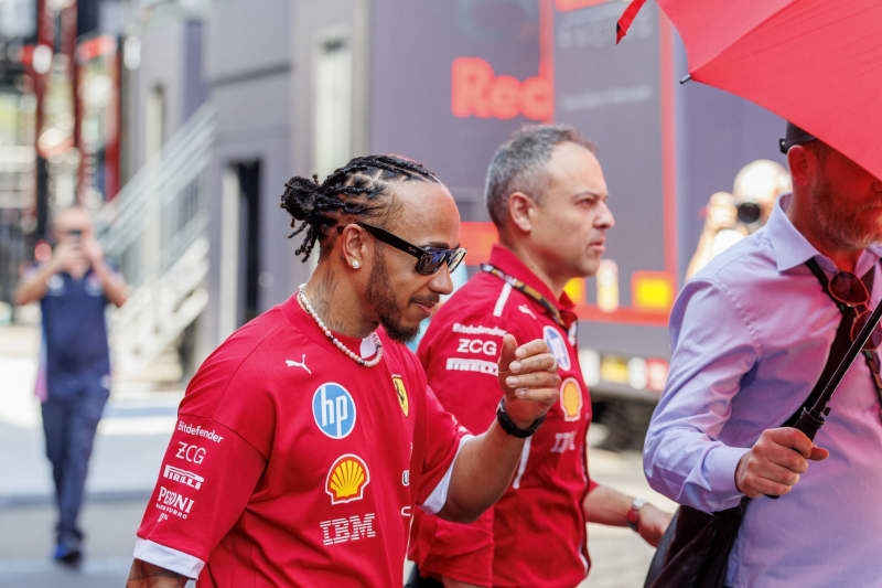 Private jet instead of EasyJet: Hamilton gives Colapinto a lift
