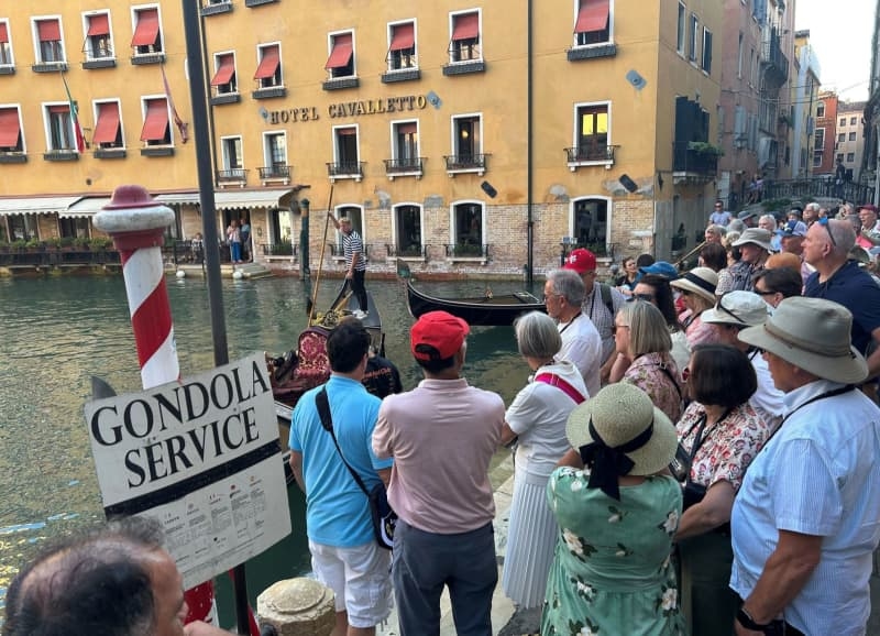Venice's entry fee for day-trippers now costs double