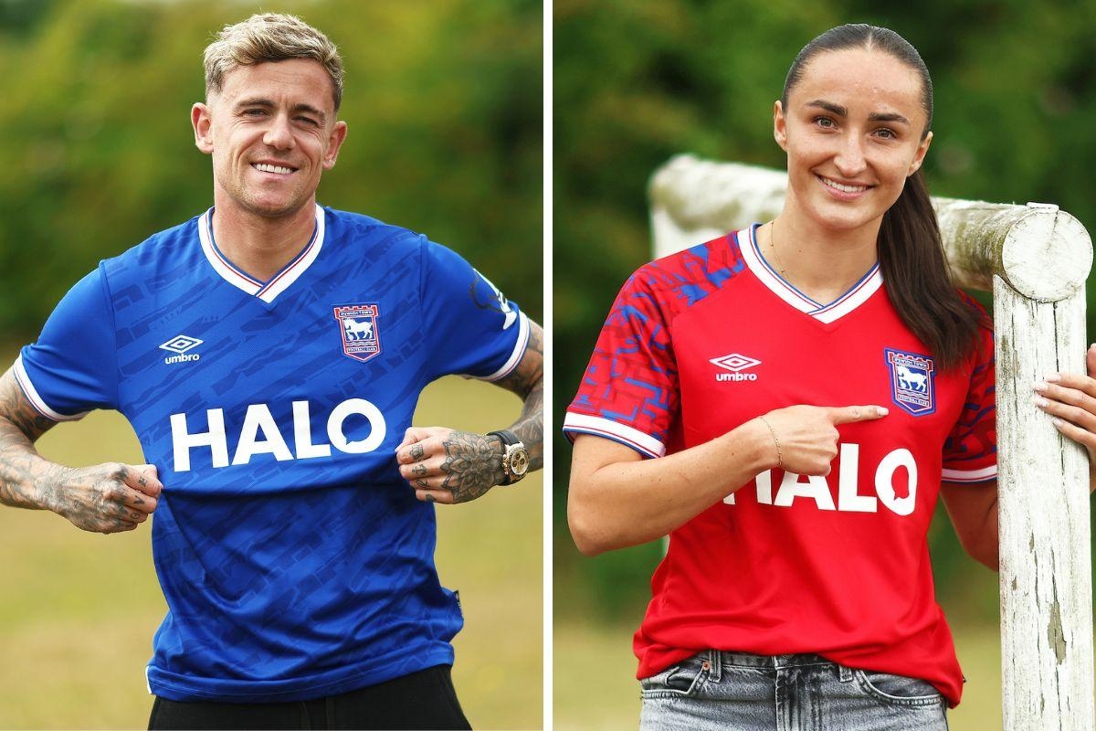 Ipswich Town reveal new kits for the 2025/26 season