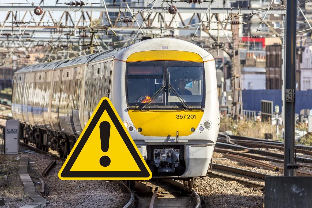 Delays and alterations on south Essex c2c line as object caught in overhead wires