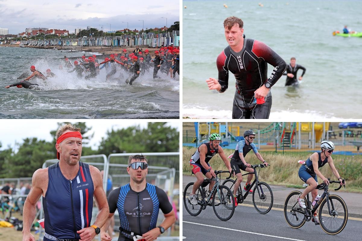 Record numbers sign up for popular Southend Triathlon