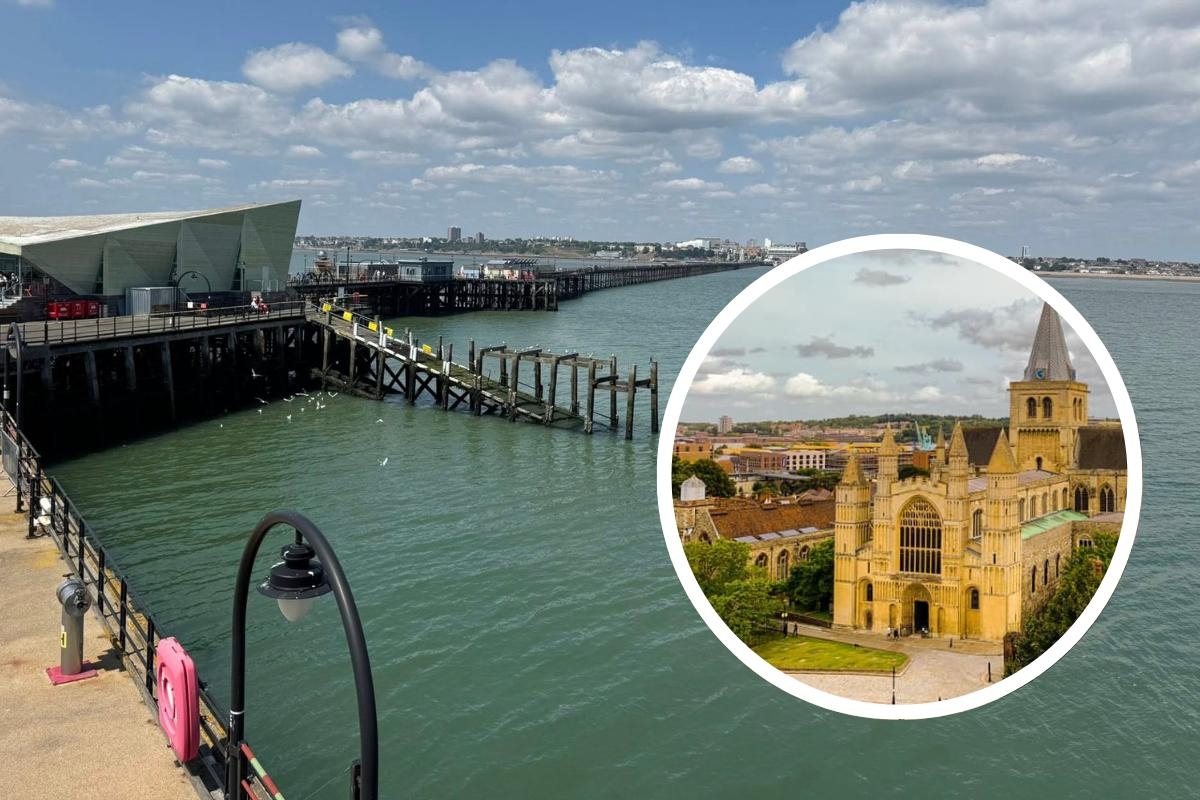 The new river cruises from Southend Pier taking passengers to 'Dickens country'