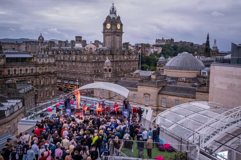 Free rooftop Edinburgh St James Quarter music festival returns for summer