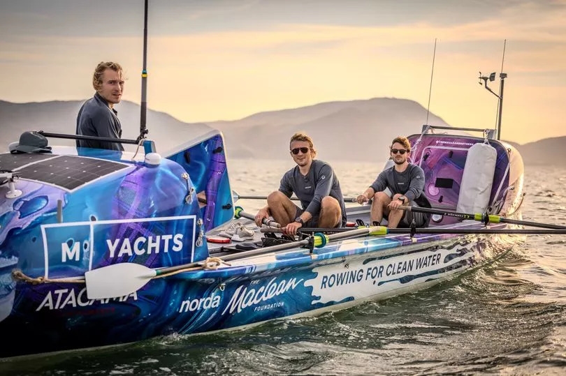 Edinburgh rower saved by brother after being swept overboard during violent storm