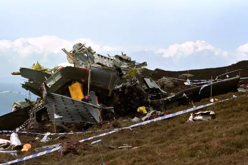 Son of Scottish helicopter crash victim still seeking answers after visiting site