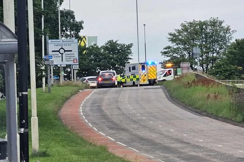 Edinburgh emergency services rush to scene of incident on major road