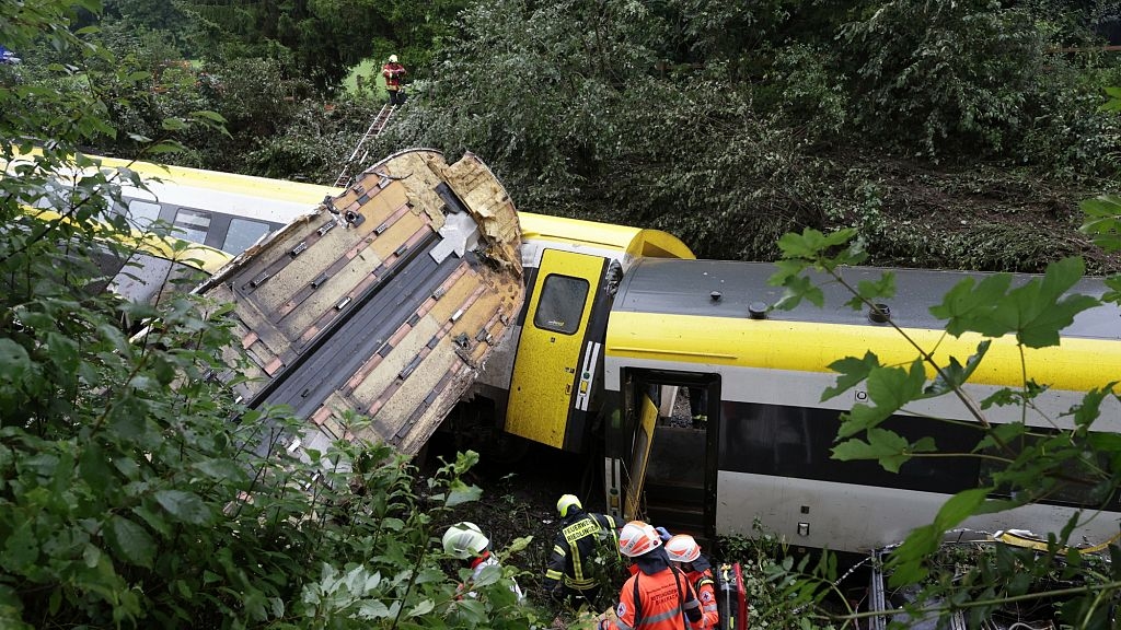 German regional train derails, killing at least three people