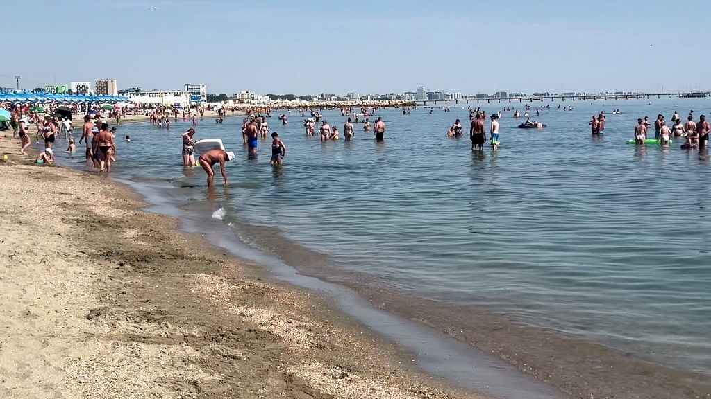 Romania's coastal city and popular Black Sea resort of Mamaia sees a sharp decline in tourists