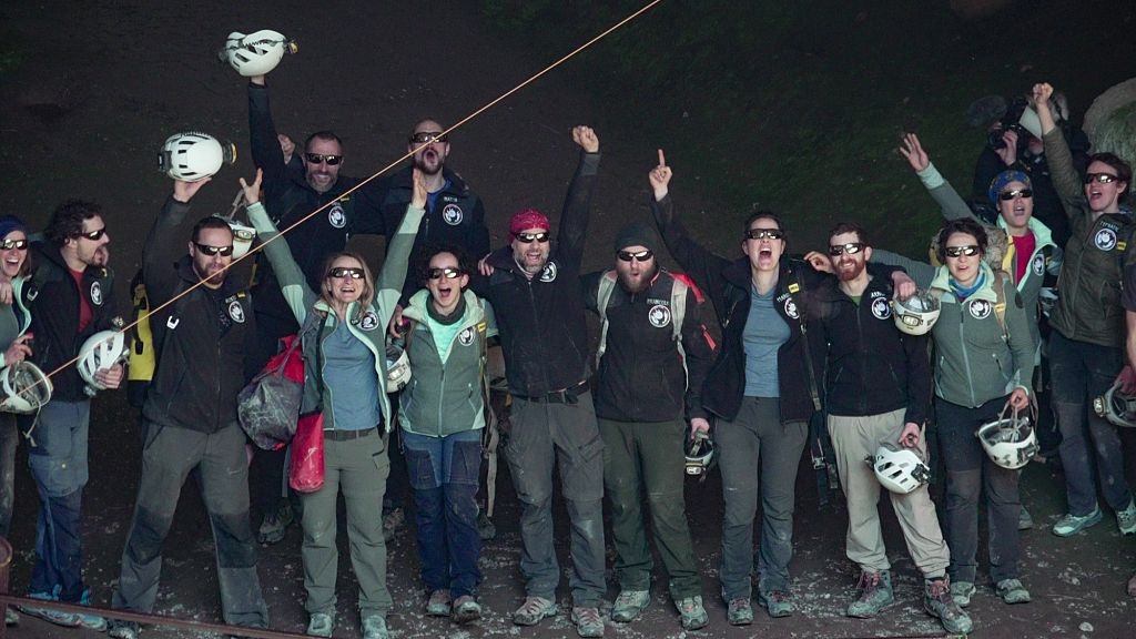 Cave creations: French artists join 'Deep Time II' to work without any links to outside world