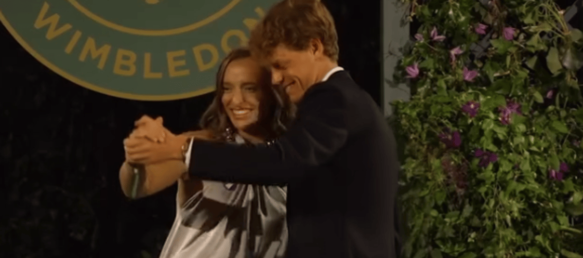 Jannik Sinner and Iga Swiatek celebrate first Wimbledon wins with Champions' Dinner dance