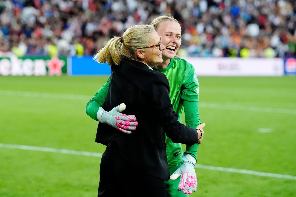 England: Sarina Wiegman hails Hannah Hampton's Euro 2025 'fairytale'