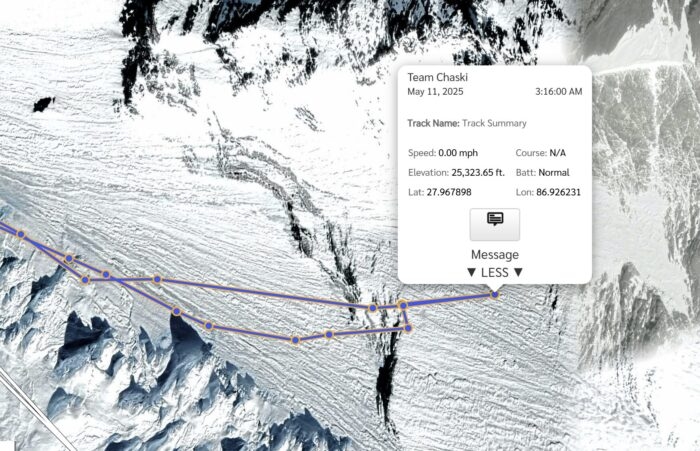 Tyler Andrews Turns Back On Everest FKT