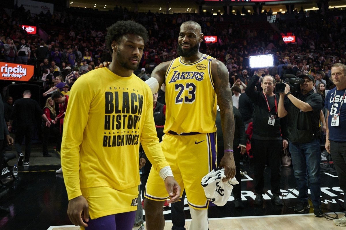 Bronny Expresses His Feelings On LeBron James' Trade Rumors Away From Lakers