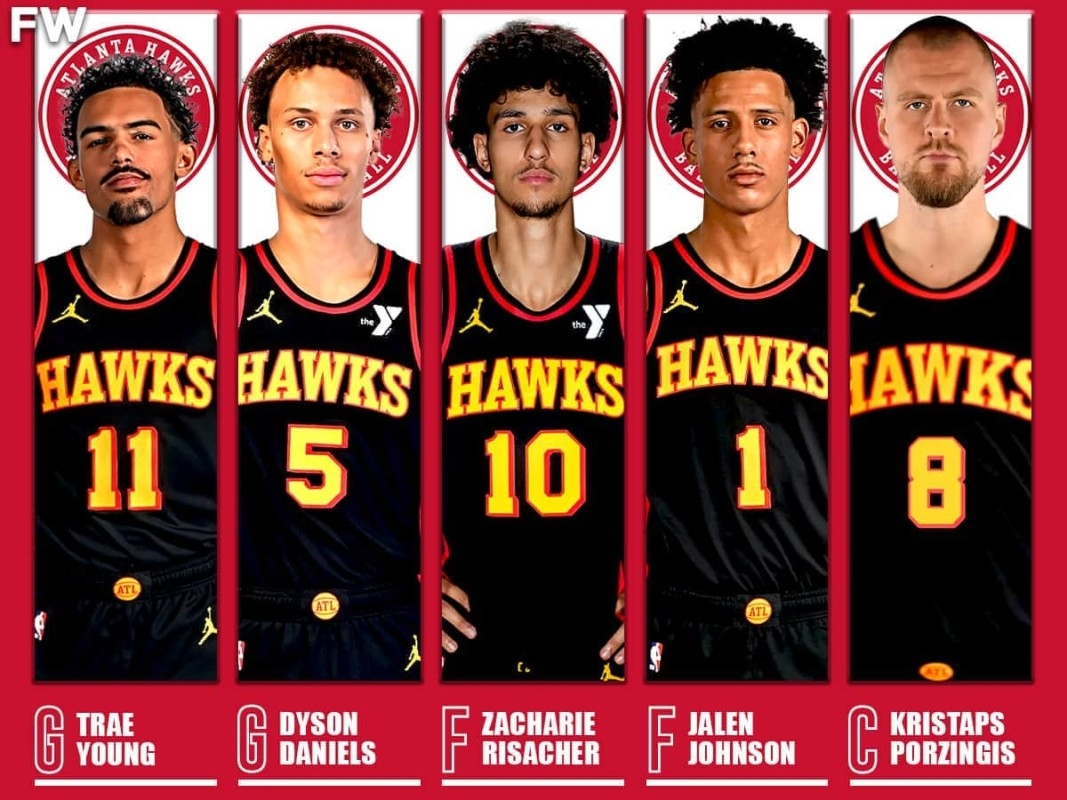 Atlanta Hawks Starting Lineup Is Looking Sneaky Good With Kristaps Porzingis