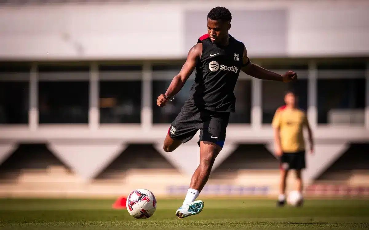 Barcelona confirm exit of Ansu Fati for a second time