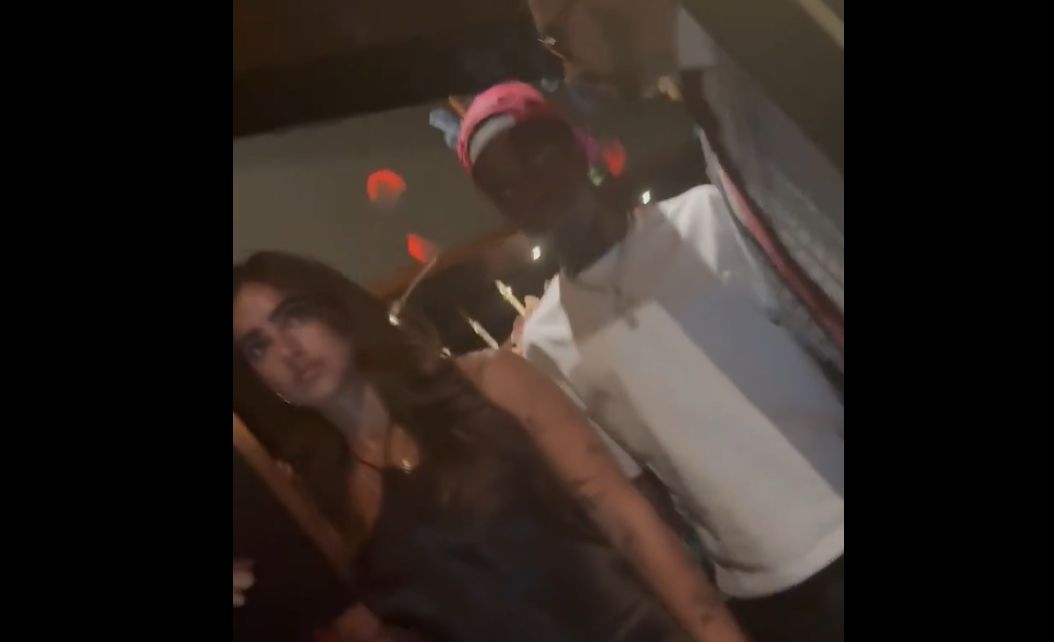 WATCH: Real Madrid star seen leaving restaurant with influencer in USA