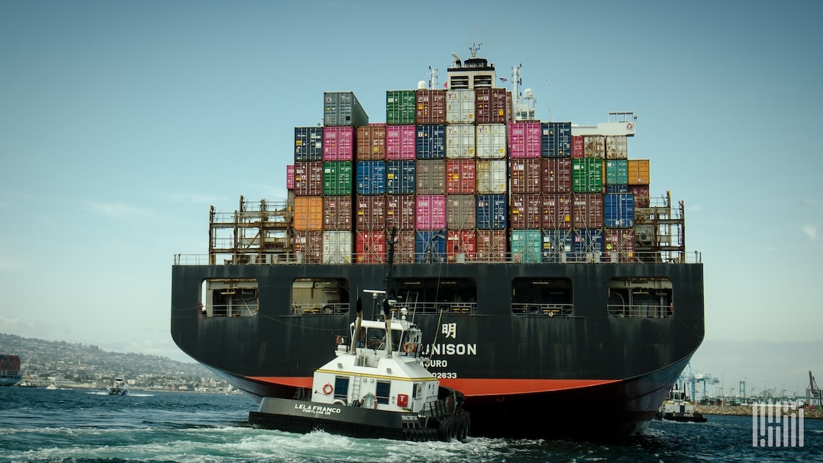 China trade outlook improves, container rates — not so much