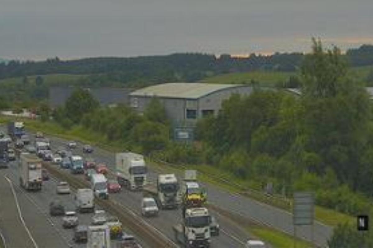 Drivers warned as crash causing delays on busy motorway this rush hour