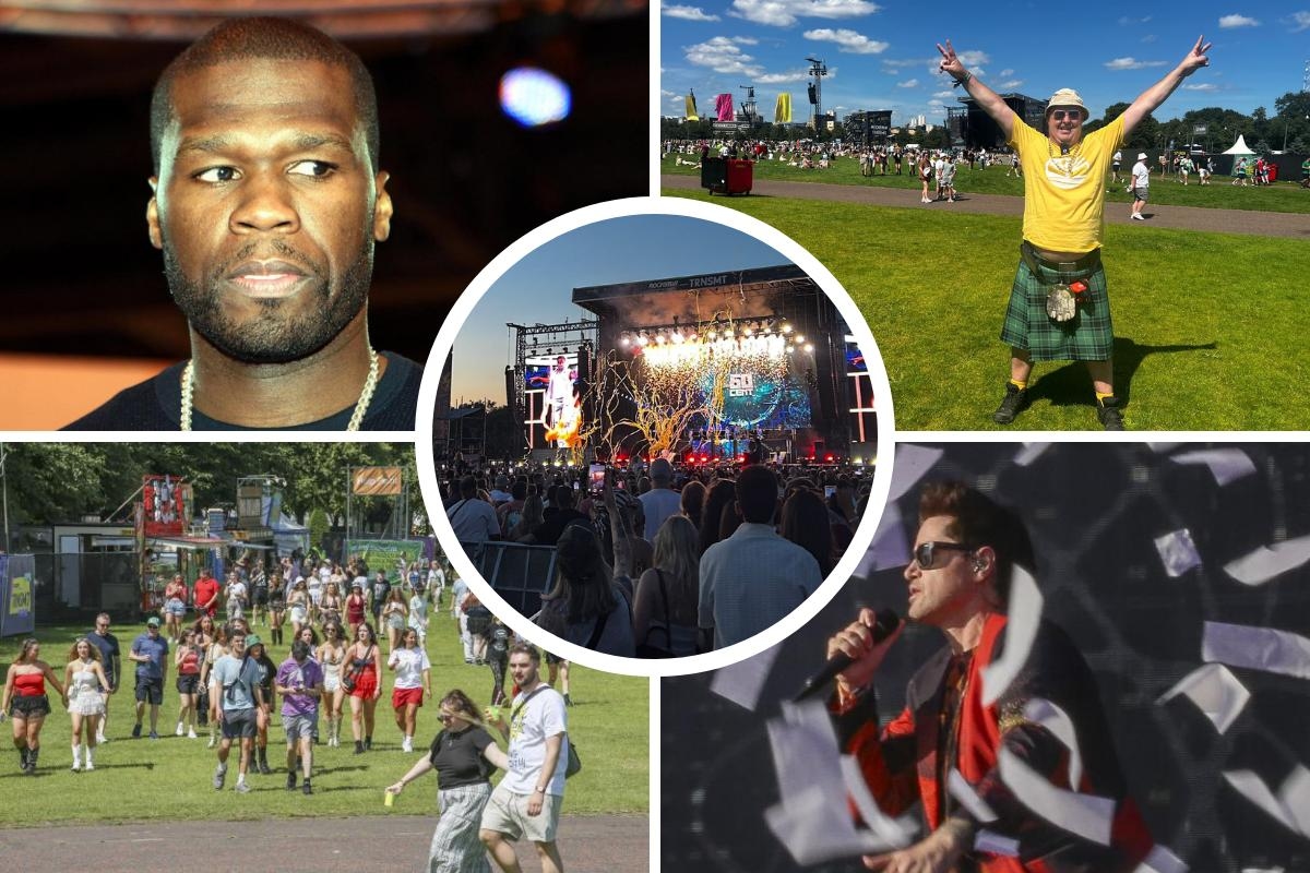 Recap of everything from Friday of TRNSMT 2025 - from 50 Cent to fashion advice