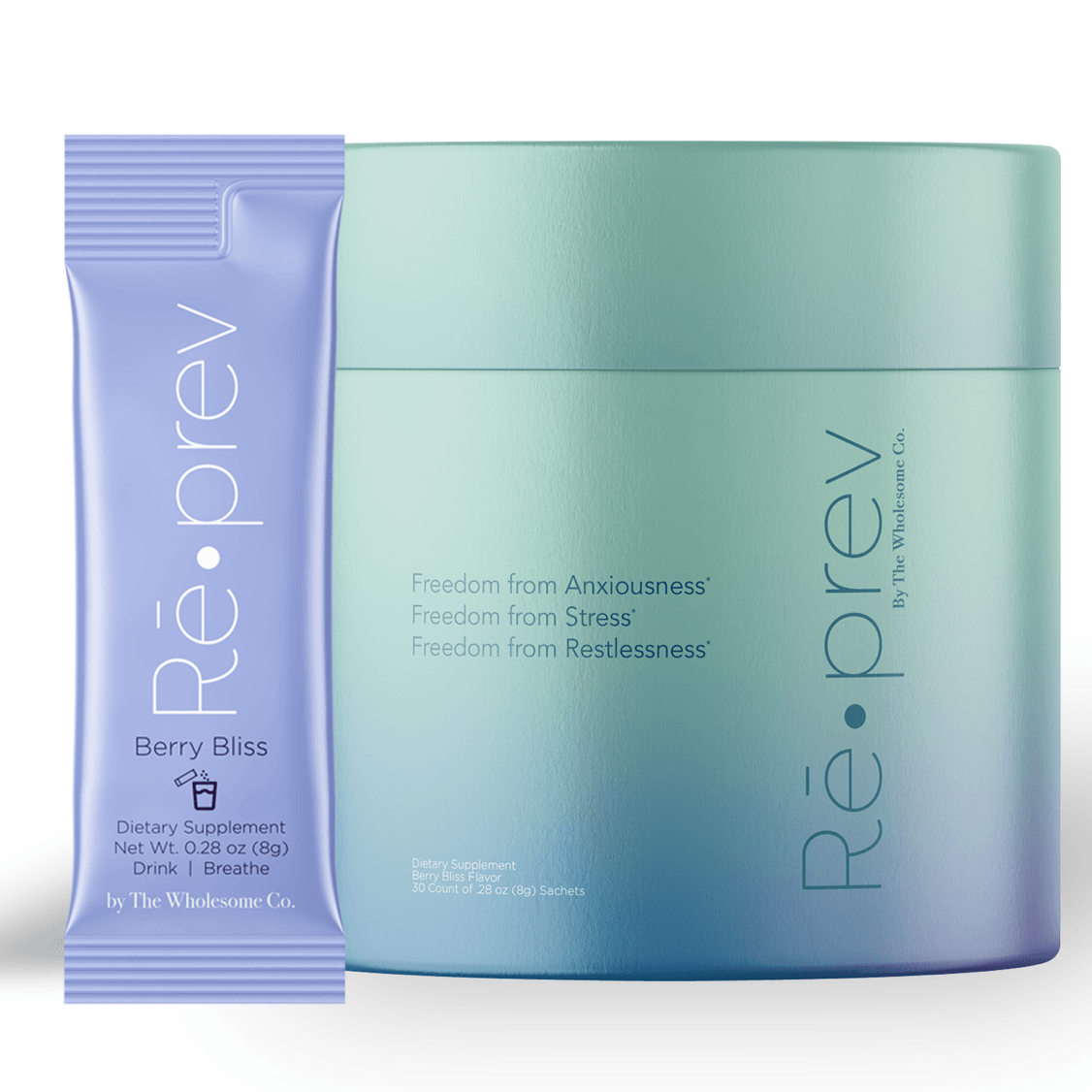 The Wholesome Company Launches Rē•prev, a Calming Drink Mix for Anxiousness Support