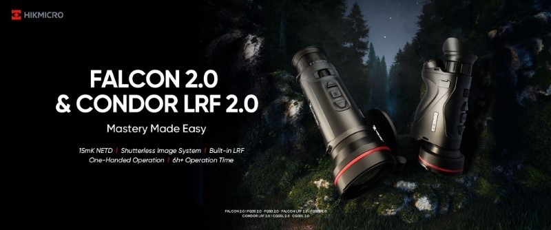 Mastery Made Easy: HIKMICRO's New FALCON 2.0 and CONDOR LRF 2.0 Introduced at the JAGD & HUND 2025