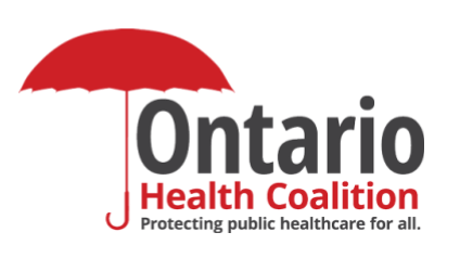 REPEAT – Health care advocates afraid of major cuts and privatization hold shadow summit and rally at Council of the Federation next week