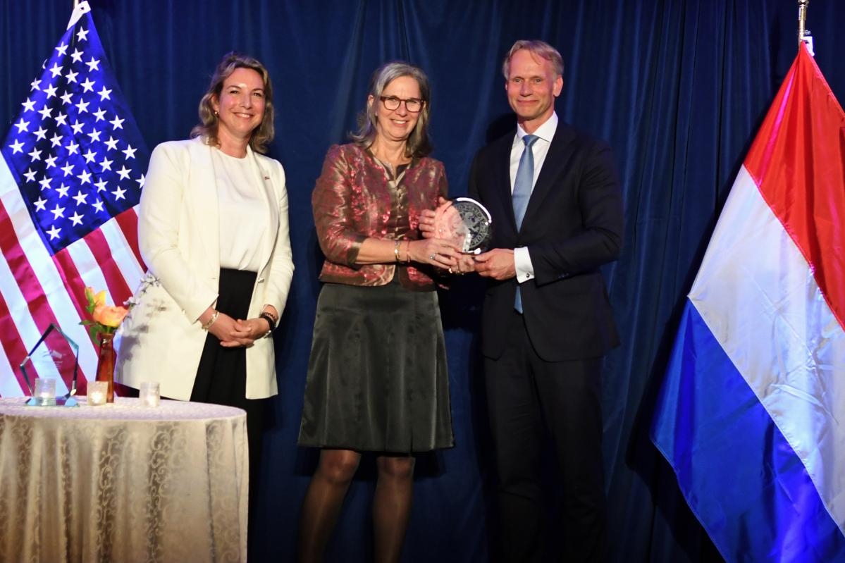 Mark Heine, CEO and Chairman of Fugro, Presented with the 2025 Holland on the Hill Freddy Heineken Award