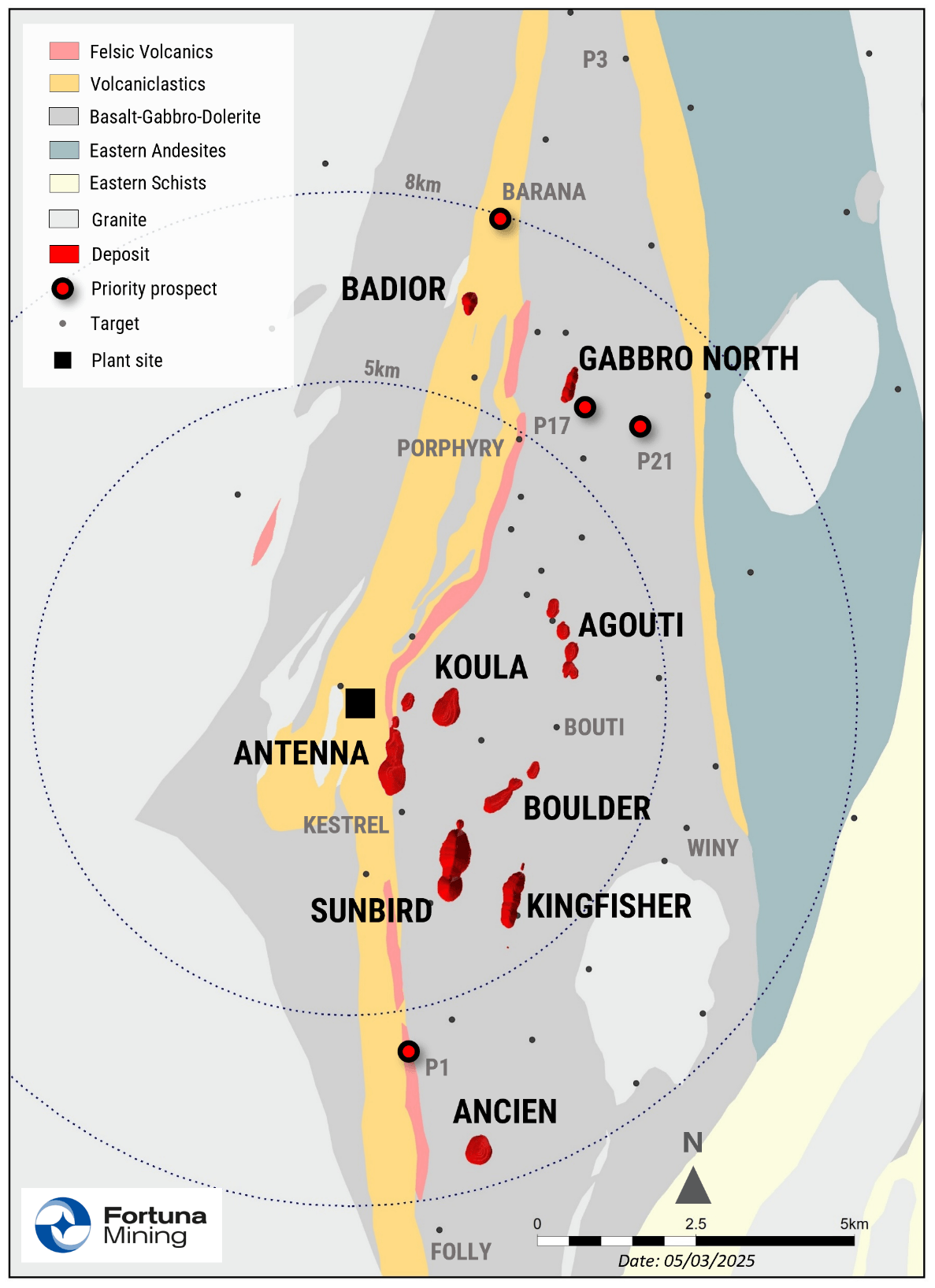 Fortuna intersects 7.2 g/t Au over 31.5 meters at Kingfisher, Séguéla Mine, Côte d'Ivoire