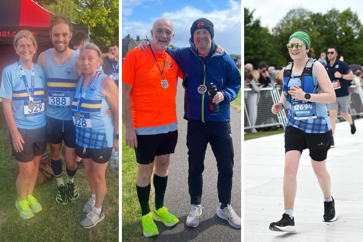 Glenpark runners clock up impressive times in Edinburgh, Kintyre and Dumbarton