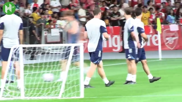 Saka, Ødegaard & Co train ahead of Newcastle clash