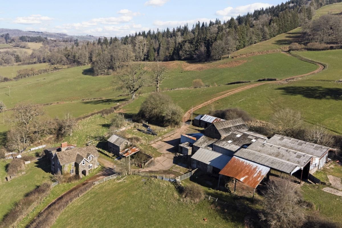 'Rare opportunity' to create two family homes at farmhouse for £725,000