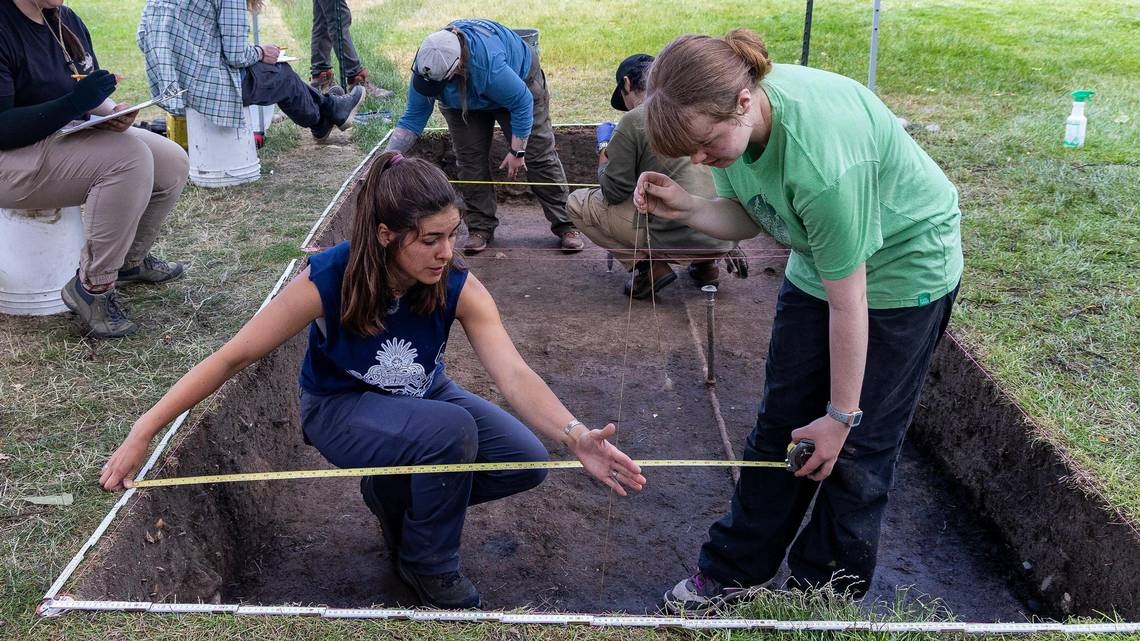 Boise history unearthed in archaeologists' own backyard, thanks to Idaho students