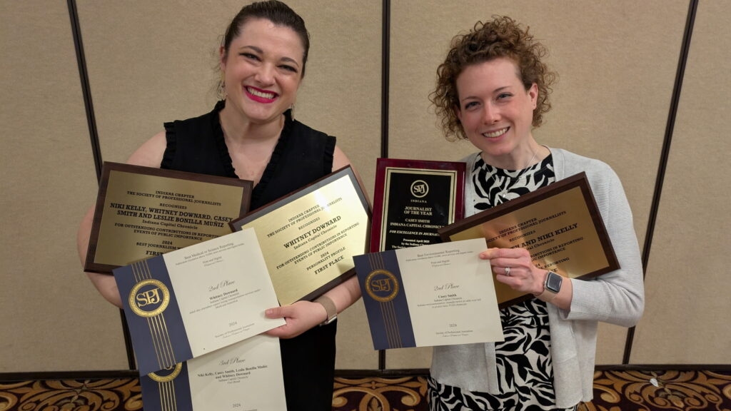 Indiana Capital Chronicle takes home awards for top journalist, best website