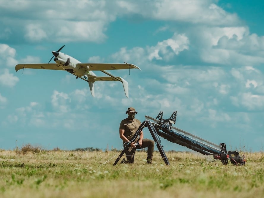 The West's drone tech risks becoming irrelevant if it's not tested daily on the Ukrainian battlefield, defense exec says
