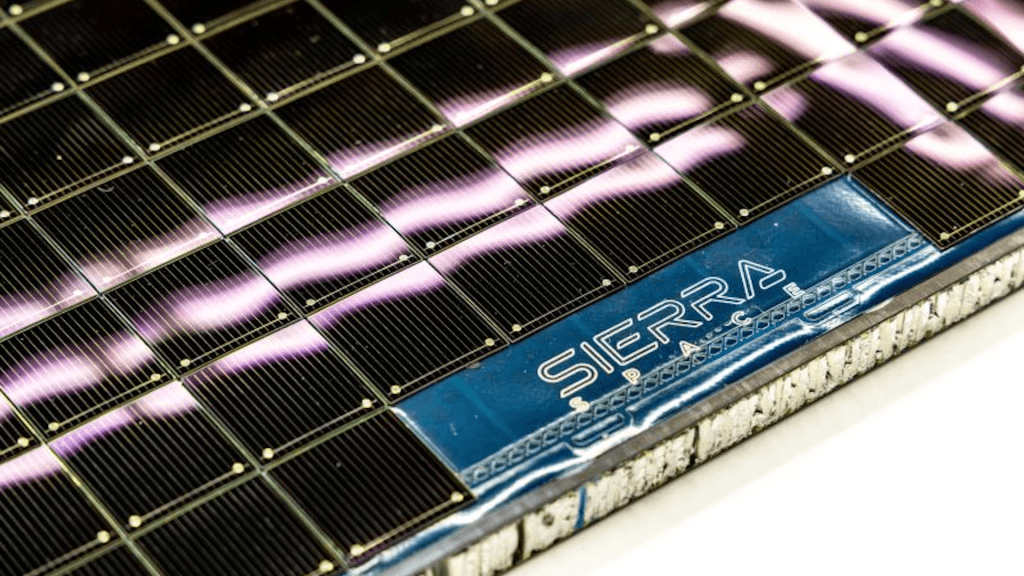 Sierra Space's $45M power station can build a solar panel a day and a satellite wing a week