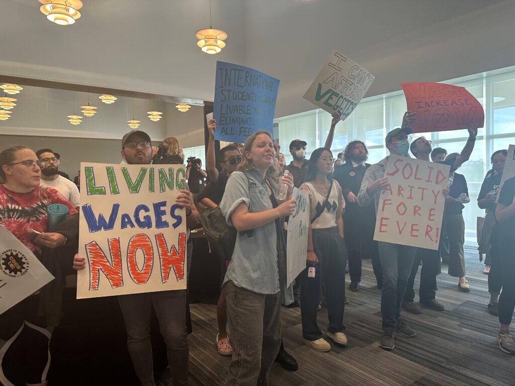 UI graduate students concerned over contract funding uncertainty