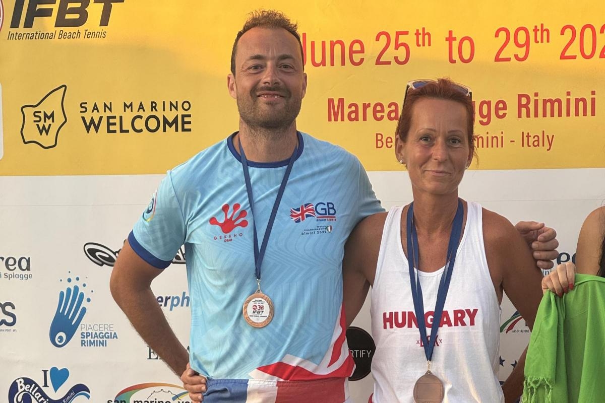 Islander wins bronze at World Beach Tennis Championships
