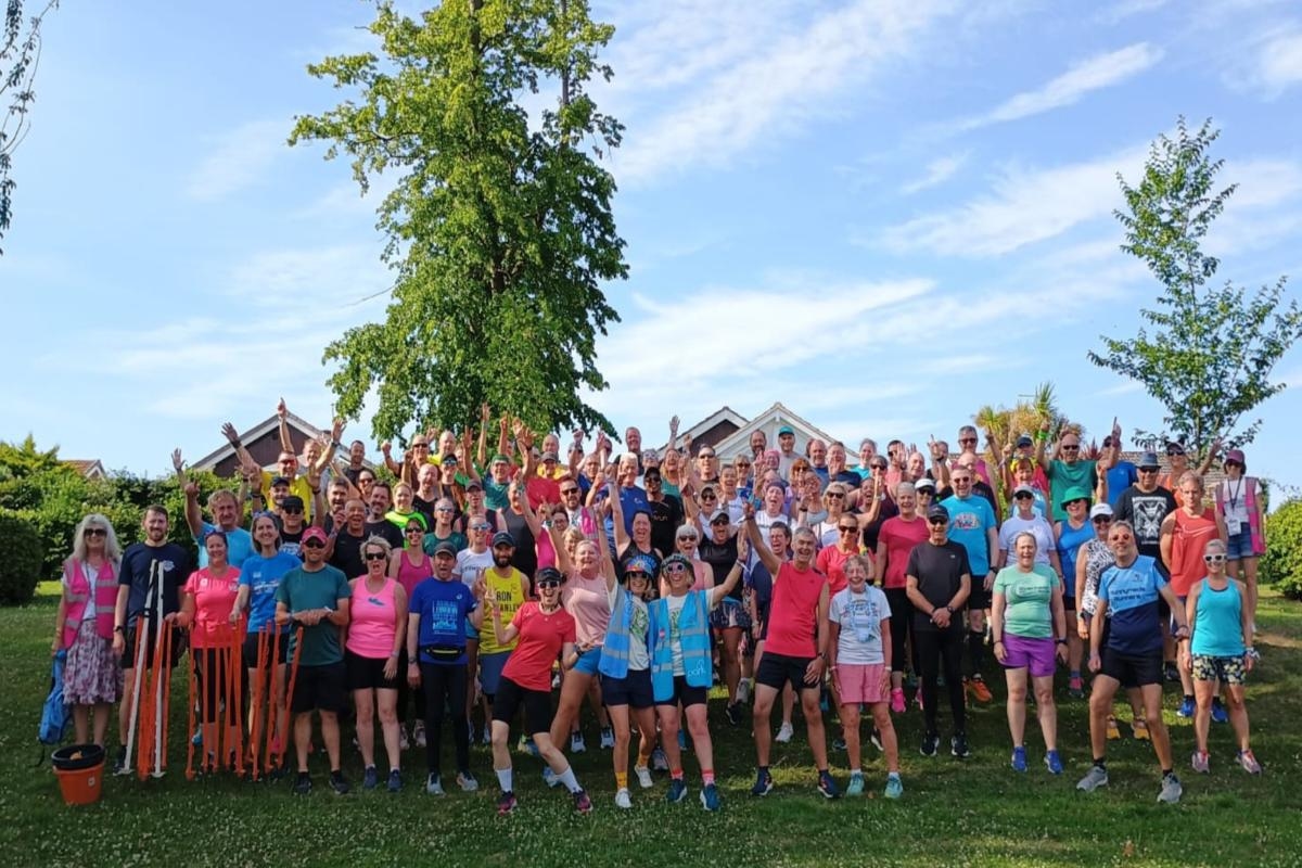 Festivalgoers get up early to complete Island parkrun