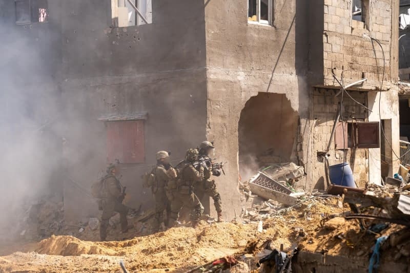 IDF troops destroy Hamas terror tunnel junction connecting Gaza cities