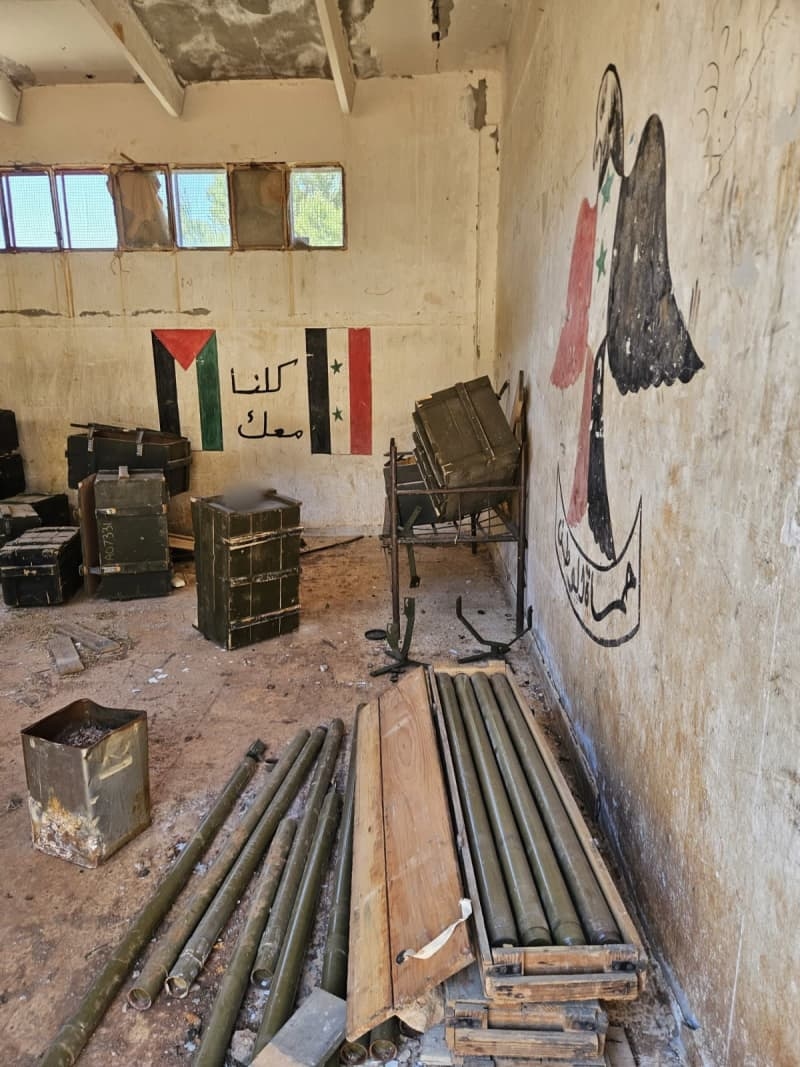 IDF 'Alpine' Unit raids Syrian Assad-era command posts to prevent weapons smuggling