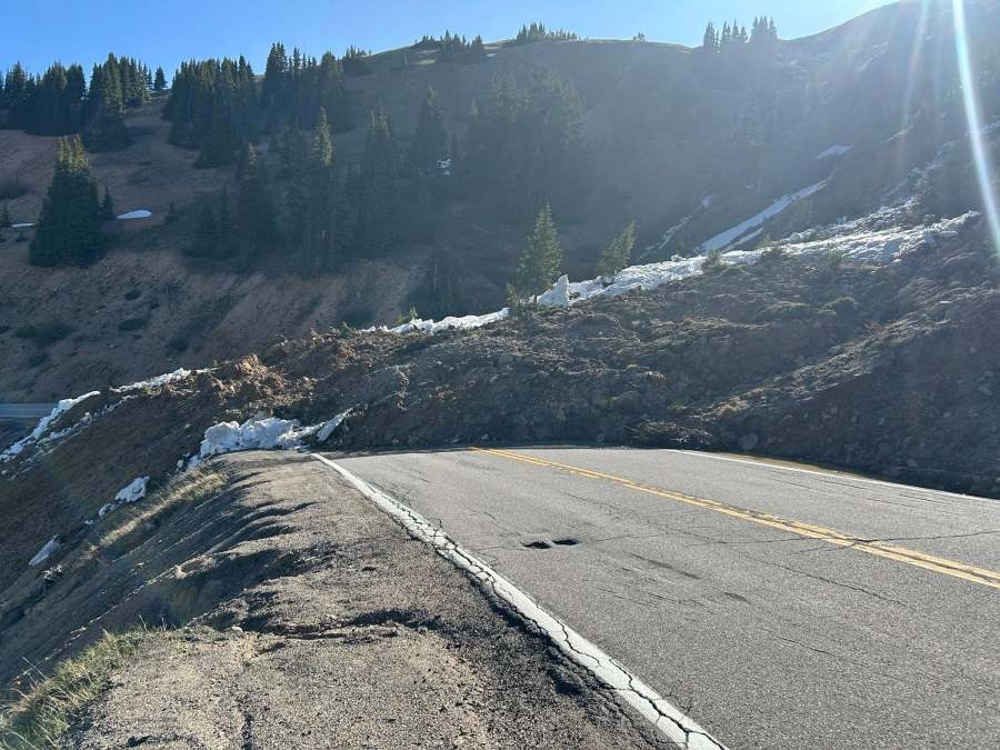 Loveland Pass closed due to landslide: CDOT