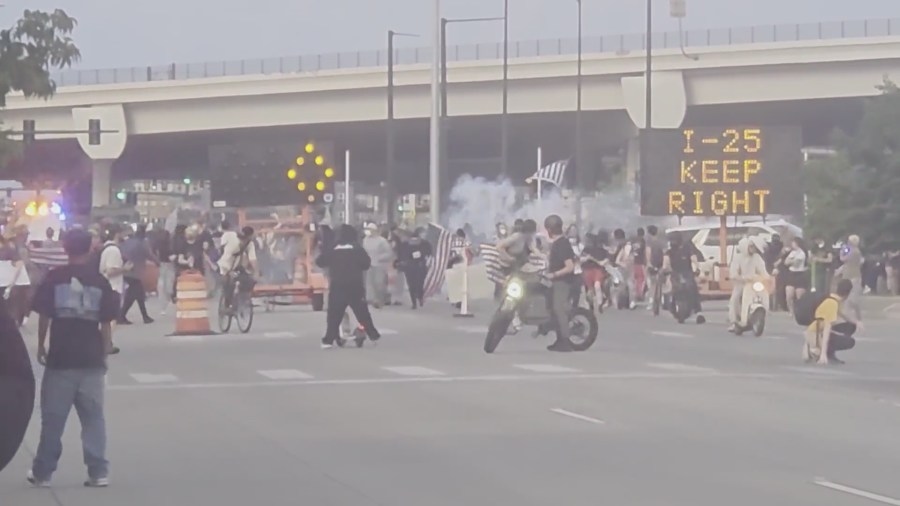 Officers believe some protestors tried to make Molotov cocktails during anti-ICE protest