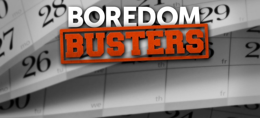 Saturday Boredom Busters: May 17th
