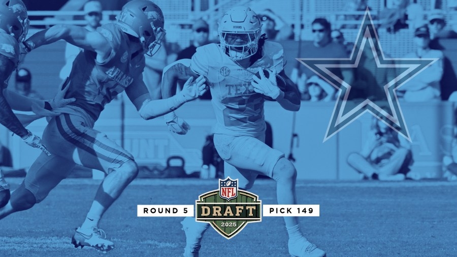 Longhorns RB taken by Dallas Cowboys in Round 5 of 2025 NFL Draft